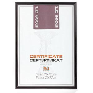 C0036047 Фоторамка 6011-8/С черная certificate 21x30 (12/24/480) Image Art