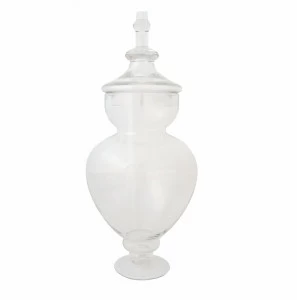 Ваза стеклянная прозрачная Mela Small Vase MAK-INTERIOR - 093545 Прозрачный