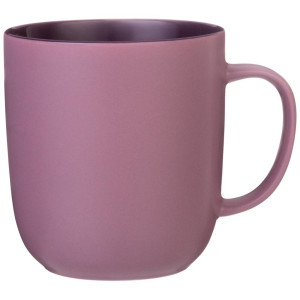 Чашка 400 мл VELOUR фарфор цвет темно-лиловый 407-145 BRONCO
