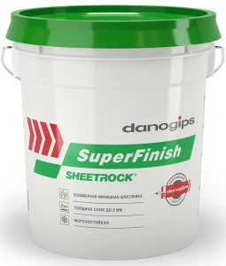 Шпатлевка универсальная Danogips Sheetrock SuperFinish 28кг