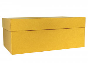 517530 Коробка подарочная, 18 х 8 х 6,5 см, желтая Made in Respublica*