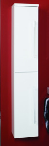 HNA033A7L(722/161) Puris, высокий шкаф (2 двери) левый 300 мм, цвет белый высокоглянцевый
