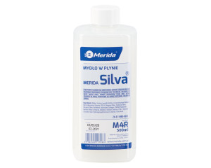 M4R Белое жидкое мыло SILVA, флакон 500 мл Merida