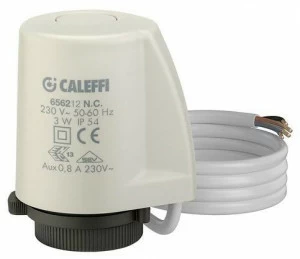 CALEFFI Электротермический контроль с установкой быстроразъемного соединения