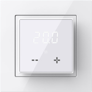 Терморегулятор для теплого пола D электронный цвет белый IQWATT