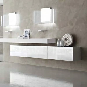 Toscoquattro Комплект мебели для ванной 02 из искуств. камня CONCERTO белый