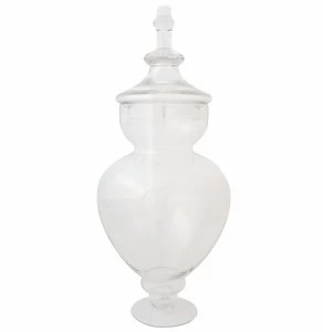 Ваза стеклянная прозрачная Mela Tall Vase MAK-INTERIOR - 093514 Прозрачный