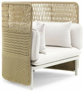 Ethimo Садовое кресло из ткани с высокой спинкой Esedra Esplaln