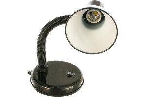 15609001 Настольный светильник, черный 230V 60W UF-301P С02 12368 Ultraflash