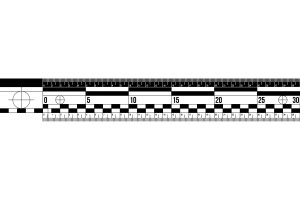 19702714 Магнитная масштабная линейка 30 см С2105 ETG