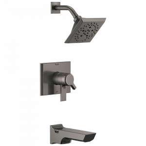 T17499-KS Monitor® 17 Series H2Okinetic® для ванны и душа Delta Faucet Pivotal Черный нержавеющий