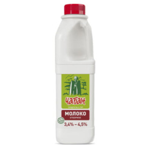 Молоко пастеризованное Чабан 3,4%-4,5% 930 г БЗМЖ