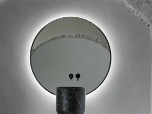 INBANI Круглое зеркало со встроенной подсветкой для ванной Origin