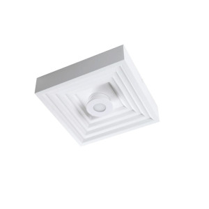 Светильник потолочный 10218/SG LED 1.40 м² теплый белый свет цвет белый ESCADA