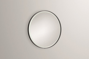 6745001899 , sp.fr750.r1, алюминий, матовый черный, с порошковым покрытием Alape дизайнерские зеркала