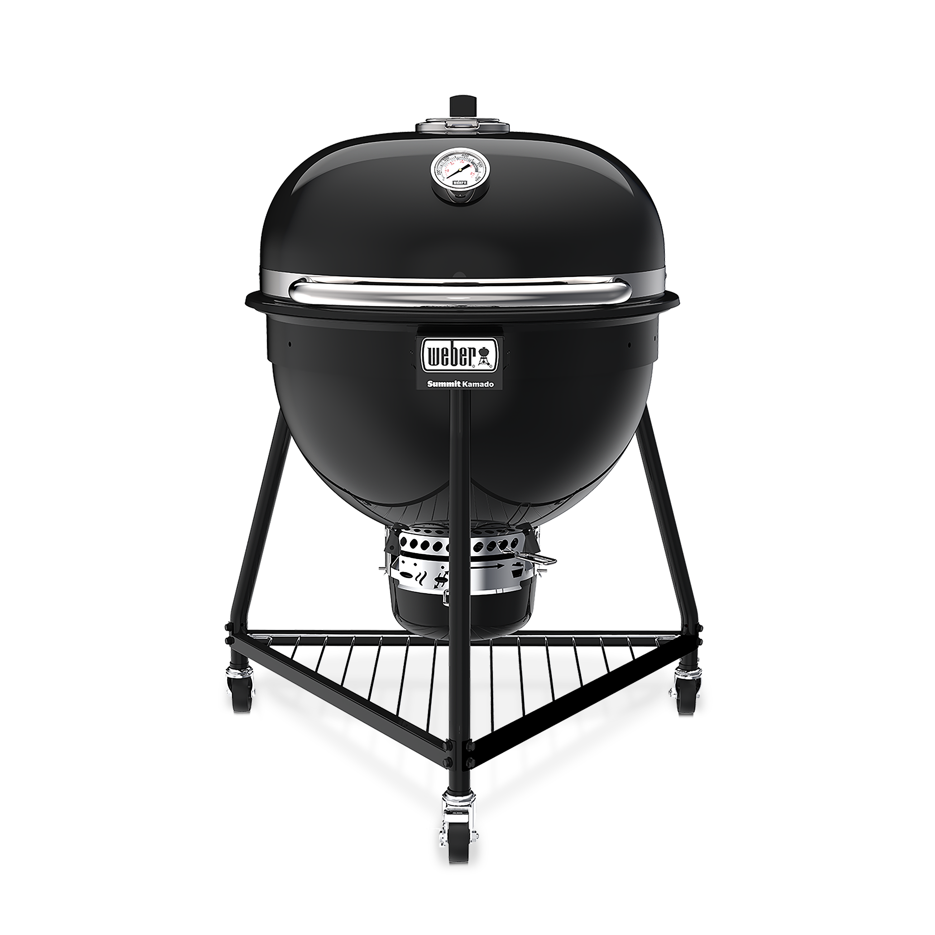 91081051 Угольный гриль Summit Kamado E6 Черный STLM-0473985 WEBER