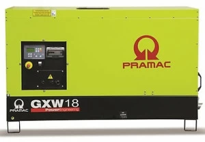 Дизельный генератор Pramac GXW18W в кожухе с АВР
