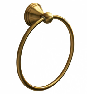7570(44) Gedy G-Romance, полотенцедержатель - кольцо, цвет бронза