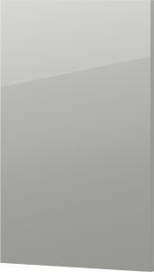 85036557 Дверь для шкафа Аша грей 39.7x76.5 см ЛДСП цвет светло-серый Аша серый STLM-0057848 DELINIA ID