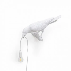 Светильник настенный белый Bird White Looking 14734 SELETTI  00-3882929 Белый