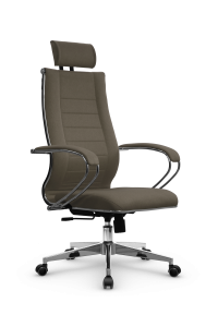 90668517 Офисное кресло B 2m рогожка цвет коричневый STLM-0330978 МЕТТА