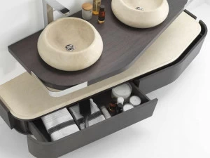 L'ANTIC COLONIAL Подвесной деревянный туалетный столик с ящиками Men{h}ir