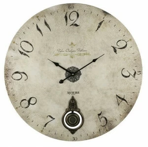 Часы настенные круглые 60 см серые с черным Aviere AVIERE ДИЗАЙНЕРСКИЕ 00-3872842 Серый;черный