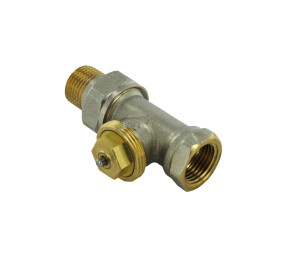 93718993 Термостатический клапан прямой тип R809 с фиксированным Kv 1/2" М28 STLM-0554603 COMAP