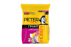 16635638 Универсальный грунт для цветочных культур Hobby 5 л Х-02-5 Peter Peat