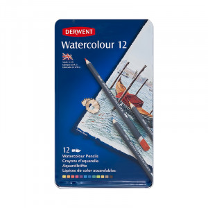 32881 Набор акварельных карандашей Water Colour 12 цв. Derwent