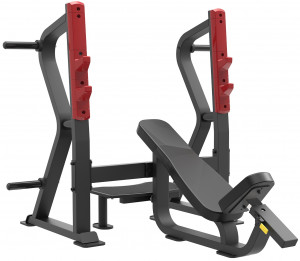 SL7029 Aerofit sterling sl7029 олимпийская скамья с положительным наклоном для жима AeroFIT Sterling