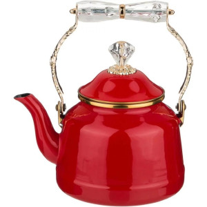 Чайник для плиты 950-236 Красный AGNESS