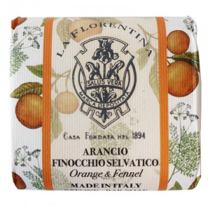 537854 Мыло "Orange & Wild Fennel / Апельсин и Дикий Фенхель", 106 г la florentina