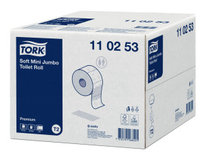 11025338 Мягкая туалетная бумага Mini Jumbo Tork