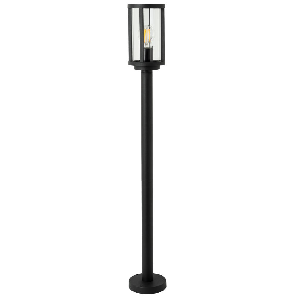 90477321 Фонарный столб A1036PA-1BK TORONTO 100 см цвет черный STLM-0243333 ARTE LAMP
