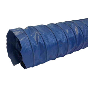 Воздуховод PVC-F-300-80/5 D80 мм полиэфир цвет синий TEX