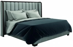 SELVA Кожаная кровать королевского размера с мягким изголовьем  2172