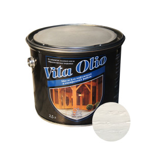 Масло Vita Olio для наружных работ фасадное шелковисто-матовое цвет бук 10 л ЖИВАЯ КРАСКА