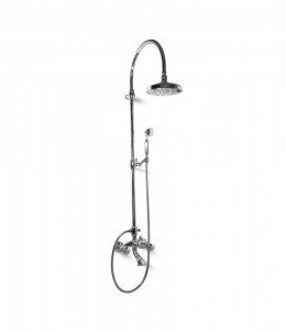 06536 / D-65536 / D Внешний смеситель для ванны и душа с трубкой, насадкой для душа и дуплексным душем. Bongio Royale80