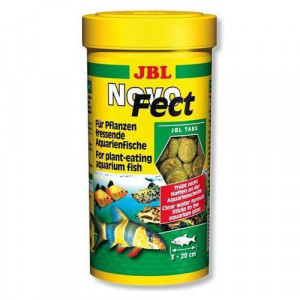 ПР0021593 Корм для рыб NovoFect - Корм в форме таблеток для растительноядных рыб, 250мл. (400шт) JBL