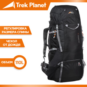 91136621 Рюкзак туристический COLORADO 110 110 черный STLM-0496173 TREK PLANET