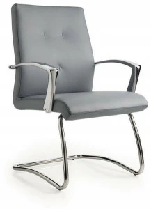 Luxy Консольное кожаное кресло с подлокотниками One On5