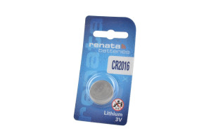 16168748 Литиевая батарейка CR 2016 Li/MnO2, 90mAh, 3V NEW 12709 Renata