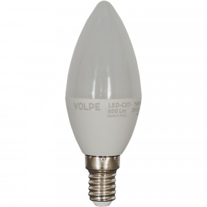 Лампа светодиодная Norma E14 220 В 7 Вт свеча 600 лм, белый свет VOLPE