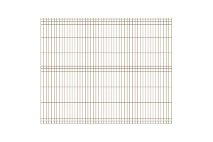 18556417 Панель 3 V3 2700х1470 мм, ячейка 55x235 мм, пруток 3мм, Zn+ПП, RAL8017 У0003199 Преграда