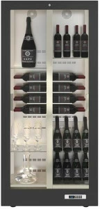 EXPO Алюминиевый винный шкаф с рамой из МДФ Teca Te-h14/te-m14/te-c14