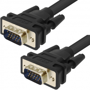 GCR-VM2VM2-7.0m кабель svga 7.0м чёрный, позолоченные контакты, ферритовые кольца, od8.0mm. 15m / 15m premium , 28/28 awg, двойной экран Greenconnect