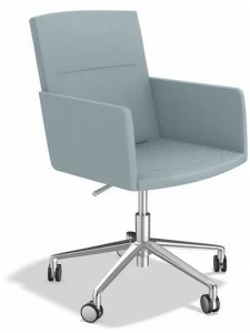 Casala Вращающееся кресло из ткани с 5 спицами и подлокотниками Leon iv 2669/11