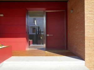 CARMINATI SERRAMENTI Бронированная деревянная входная дверь для улицы Porte e portoni d'ingresso in legno