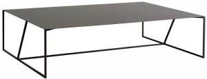 ASPLUND Лакированный прямоугольный металлический журнальный столик для гостиной Oblique